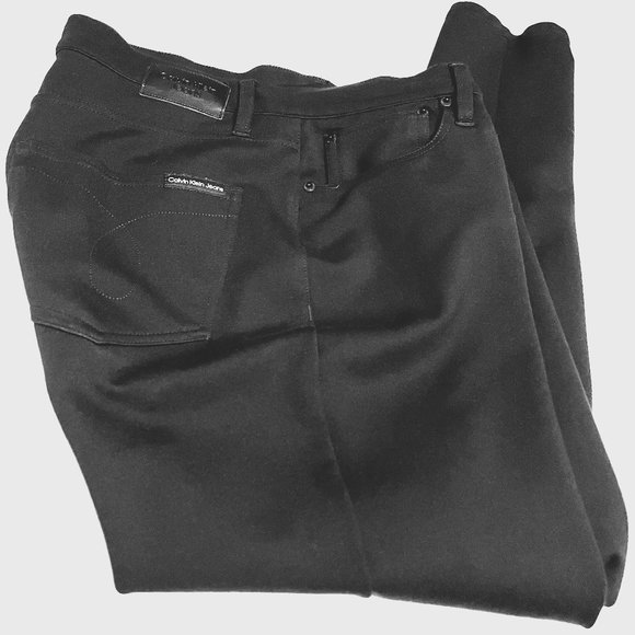 NWOT: Calvin Klein Jeans: Super High Rise Jegging: Black - Picture 8 of 8